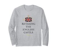 British Pride Britain Patriots United Kingdom English Castle Long Sleeve T-Shirt