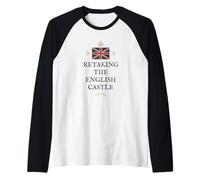 British Pride Britain Patriots United Kingdom English Castle Raglan Baseball Tee