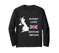 British Pride Britain UK Patriots United Kingdom Rupert Lowe Long Sleeve T-Shirt