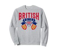 British Pride Coat of Arms for Men Women. Sweatshirt