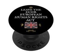 BRITISH PRIDE PATRIOT SUPPORT ECHR EUROPEAN HUMAN RIGHTS ACT PopSockets Adhesive PopGrip