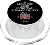 BRITISH PRIDE PATRIOT SUPPORT ECHR EUROPEAN HUMAN RIGHTS ACT PopSockets PopGrip for MagSafe