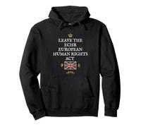 BRITISH PRIDE PATRIOT SUPPORT ECHR EUROPEAN HUMAN RIGHTS ACT Pullover Hoodie