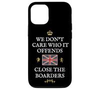 BRITISH PRIDE PATRIOTS SUPPORT DON'T CARE WHO IT OFFENDS UK Case for iPhone 12/12 Pro