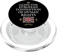 BRITISH PRIDE PATRIOTS SUPPORT ECHR EUROPEAN HUMAN RIGHTS UK PopSockets PopGrip for MagSafe