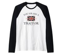British Pride Patriots United Kingdom Proud Partners Traitor Raglan Baseball Tee