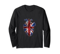 British Pride/Raise The Flag Colours/United Kingdom Long Sleeve T-Shirt