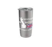 British Pride Restore Britain Rupert Lowe UK United Kingdom Stainless Steel Insulated Tumbler