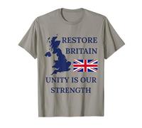 British Pride United Kingdom Restore Britain Unity Strength T-Shirt
