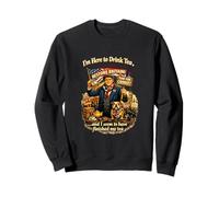 British Protest and Drink Tea Unite the UK Politics Britain Sweatshirt