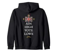 BRITISH PROUD GB PATRIOTS UK PRIDE AIM HIGH RESTORE BRITAIN Zip Hoodie