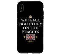 BRITISH PROUD PATRIOT SUPPORT FIGHT THEM ON THE BEACHES UK Case for iPhone XS Max