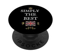 BRITISH PROUD PATRIOT SUPPORT THE BEST GREAT BRITAIN UK PopSockets Adhesive PopGrip