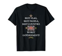BRITISH PROUD PATRIOTS SUPPORT BEST PEOPLE WORST GOVERNMENT T-Shirt