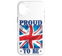 British, Proud to be British, England, United Kingdom, UK Case for iPhone 16 Plus