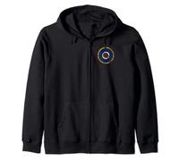 British RAF 1942 C1 Roundel - Air Force Royal WWII Vintage Zip Hoodie