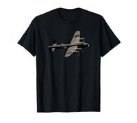 British RAF Avro Lancaster Bomber Aircraft T Shirt T-Shirt