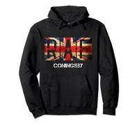 British RAF Coningsby Vintage Distressed Airforce Pullover Hoodie