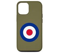 British RAF Roundel - Air Force Royal OD Green Case for iPhone 12/12 Pro