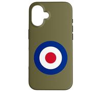 British RAF Roundel - Air Force Royal OD Green Case for iPhone 16