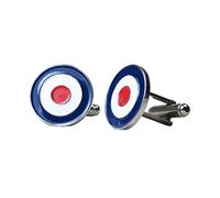 British RAF Roundel Cufflinks with a Presentation Box