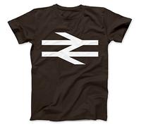 British Rail As Worn by Damon Albarn T-Shirt Dark Chocolate