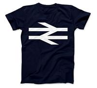 British Rail As Worn by Damon Albarn T-Shirt Navy Blue