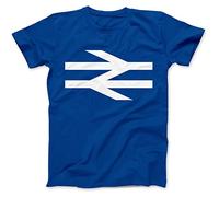 British Rail As Worn by Damon Albarn T-Shirt Royal Blue