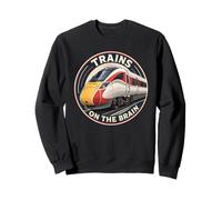 British Rail Azuma High Speed Train - Trains In The Brain Sweatshirt