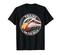 British Rail Azuma High Speed Train - Trains in The Brain T-Shirt