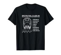 British Rail Class 45 Train Multi Unit Coupling Diagram T-Shirt