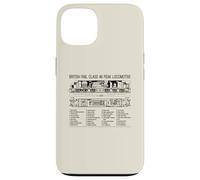British Rail Class 46 Peak Locomotive Cutaway Diagram Case for iPhone 13