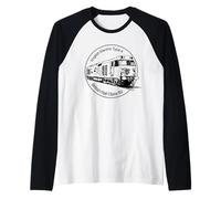 British Rail Class 50 English Electric Type 4 Locomotive Raglan Baseball Tee