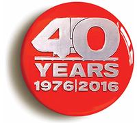 BRITISH RAIL INTER CITY 125 40TH ANNIVERSARY BADGE BUTTON PIN (Size is 1inch/25mm diameter)