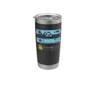 British Railways Class 25 Locomotive Chart Stainless Steel Insulated Tumbler
