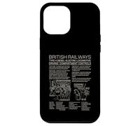 British Railways Type 4 Locomotive Driving Cab Diagram Case for iPhone 12 Pro Max