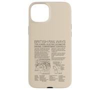 British Railways Type 4 Locomotive Driving Cab Diagram Case for iPhone 15 Plus