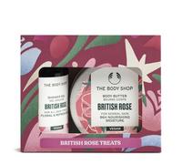 British Rose Treats Gift Set, Full-Size Body Care (Worth £10.5)