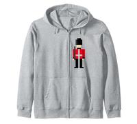 British Royal Guard - Horse Guards Parade - Soldier Zip Hoodie