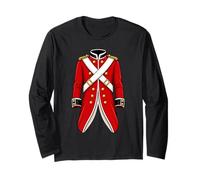 British Royal Guard Uniform Costume Novelty Uniform Long Sleeve T-Shirt