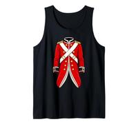British Royal Guard Uniform Costume Novelty Uniform Tank Top