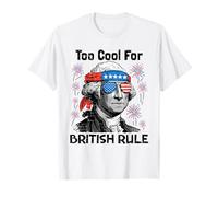 British Rule Funny Washing American Flag 4th Of July Fourth T-Shirt