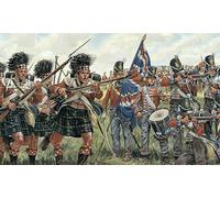 British & Scots Infantry Napoleonic War Plastic Kit 1:72 Model ITALERI