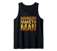 British Secret Agent Manners Maketh Man Umbrella T-Shirt Tank Top