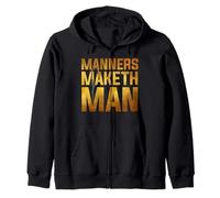 British Secret Agent Manners Maketh Man Umbrella T-Shirt Zip Hoodie