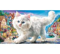 British Shorthair 1000 Pieces Recycled Paper Puzzle - Great Gift Idea Challenging Home Activity for Adults 75x50/1000pcs