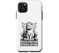 British Shorthair Approves Nothing Case for iPhone 11 Pro Max