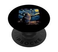 British Shorthair Artwork For A Cat Owner PopSockets Adhesive PopGrip