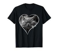 British Shorthair Cat Gifts for British Blue Lovers T-Shirt