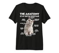 British Shorthair Cat T | British Shorthair Cat Owner Premium T-Shirt